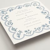 "Petite Jolie" - Save the Dates in Bluebell by Hannah Bowman - Detail