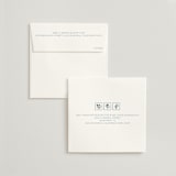 "Petite Jolie" - Save the Dates in Bluebell by Hannah Bowman - FREE Recipient Addressing