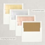 "Skyline - New York City" - Save the Dates in Gold Coast by Abby Munn - Envelope Liner Options