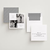 "Soft Overlay" - Save the Dates in Silk by Adelyn T. - Assembled