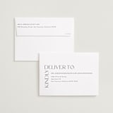 "Deux" - Save the Dates in Quartz by Catherine Culvenor - FREE Recipient Addressing