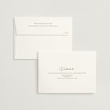 "Meander" - Save the Dates in Snow by Angela Marzuki - FREE Recipient Addressing
