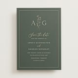 "kouignette" - Save the Dates in Juniper by chocomocacino - Front