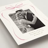 "Bow" - Save the Dates in Peony by Corinne Malesic - Detail