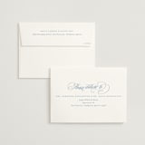 "Aristocratic" - Save the Dates in Wave by Creo Study - FREE Recipient Addressing