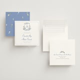 "Sweethearts" - Save the Dates in Periwinkle by Design Lotus - Assembled