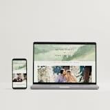 "The Vow" - Save the Dates in Meadow by Elly - FREE Wedding Website