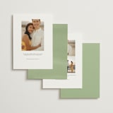 "Brynn" - Save the Dates in Cloud by Everett Paper Goods - Back of Card Options