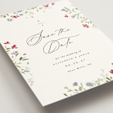 "Brynn" - Save the Dates in Cloud by Everett Paper Goods - Detail