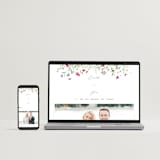 "Brynn" - Save the Dates in Cloud by Everett Paper Goods - FREE Wedding Website