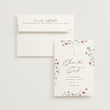 "Brynn" - Save the Dates in Cloud by Everett Paper Goods - Save the Date with Envelope