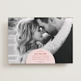 "News!" - Save the Dates in Strawberry by Claudia Orengo - Front
