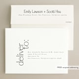 "Names" - Save the Dates in Snow by Itsy Belle Studio - FREE Recipient Addressing