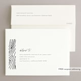 "Close-Up" - Save the Dates in Cloud by Robin Ott - FREE Recipient Addressing