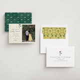 "Coastal Drift" - Save the Dates in Caribbean Citrus by Pixel and Hank - Assembled