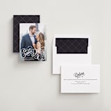 "Lettering Loop" - Save the Dates in Porcelain by Jill Means - Assembled
