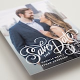 "Lettering Loop" - Save the Dates in Porcelain by Jill Means - Detail
