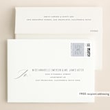 "Classic Curves" - Save the Dates in Ink by Ellis - FREE Recipient Addressing