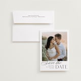 "Classic Manor" - Save the Dates in Paper by Stacey Meacham - Save the Date with Envelope