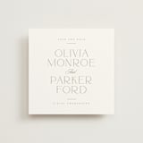 "Elan" - Save the Dates in Leaf by Kristie Kern - Front