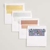 "tropicana" - Save the Dates in Lotus by Sarah Knight - Envelope Liner Options