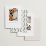 "Simple Scripty" - Save the Dates in Ivory by Petra Kern - Back of Card Options