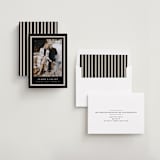"Preppy frame" - Save the Dates in Tuxedo by Carolyn MacLaren - Assembled