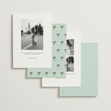 "Vacation" - Save the Dates in Ocean by Olivia Goree - Back of Card Options