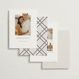 "Grand" - Save the Dates in Ivory by Melanie Kosuge - Back of Card Options