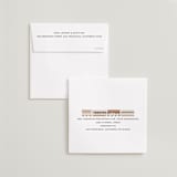 "Foursquare" - Save the Dates in Sand by Cindy Reynolds - FREE Recipient Addressing