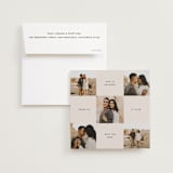 "Foursquare" - Save the Dates in Sand by Cindy Reynolds - Save the Date with Envelope