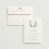 "wildflowers crest" - Save the Dates in Lavender by Cass Loh - Save the Date with Envelope
