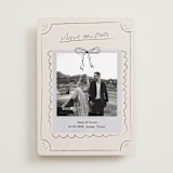 "Easy Lover" - Save the Dates in Cream by Helena Vitto - Front