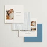 "Loire" - Save the Dates in Sky by Tamara Hilje - Back of Card Options