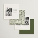 "Puglia" - Save the Dates in Algae by Pati Cascino - Back of Card Options