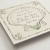 "Puglia" - Save the Dates in Algae by Pati Cascino - Detail