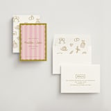 "Paris" - Save the Dates in Macaron by Pink House Press - Assembled
