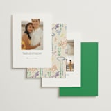 "tablescape drawing" - Save the Dates in Garden by Cass Loh - Back of Card Options