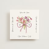 "Barolo" - Save the Dates in Deep Blush by Pati Cascino - Front