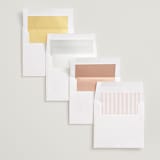 "The Big Picture" - Save the Dates in Ivory by Minted - Envelope Liner Options
