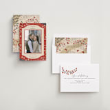 "Japanese Textile" - Save the Dates in Rose by Jennifer Holbrook - Assembled