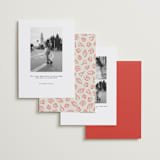 "Kitty Hawk" - Save the Dates in Lobster by Jackie Crawford - Back of Card Options