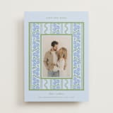 "Hydrangea Vines" - Save the Dates in Coastal by Madhvi Samimi - Front