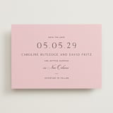 "Nola" - Save the Dates in Peony by Megan Davis - Front