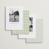 "Swoon" - Save the Dates in Lemongrass by Sam Dubeau - Back of Card Options