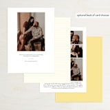 "Destination" - Save the Dates in Lilac Haze by leslie hamer - Back of Card Options