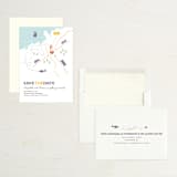 "Destination" - Save the Dates in Lilac Haze by leslie hamer - Assembled
