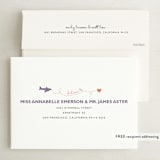 "Destination" - Save the Dates in Lilac Haze by leslie hamer - FREE Recipient Addressing