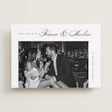 "Lovely Day" - Save the Dates in Onyx by Michelle Taylor - Front