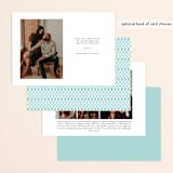 "Crossed" - Save the Dates in Midnight by SunnyJuly - Back of Card Options